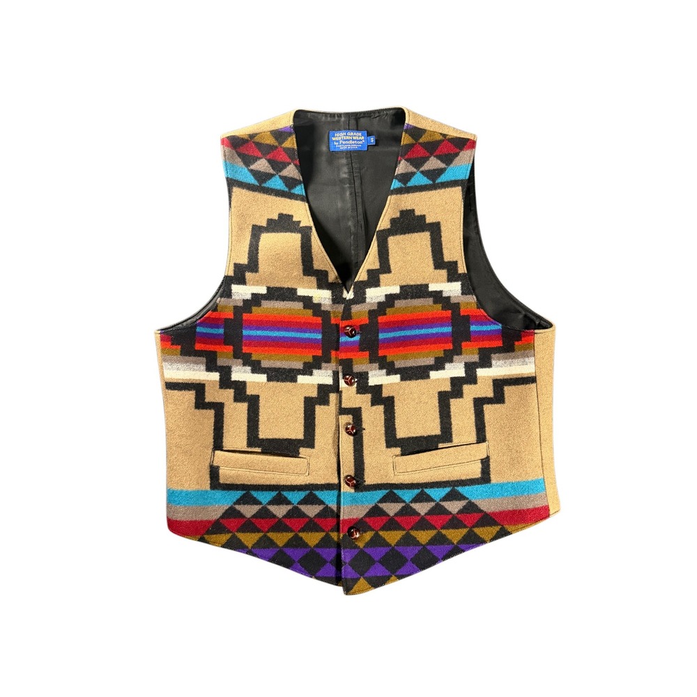 Men's Pendleton southwestern wool vest